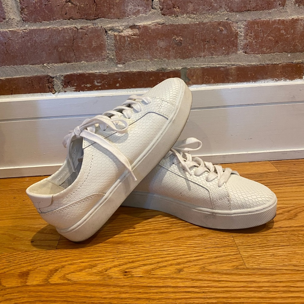 White Zara sneakers